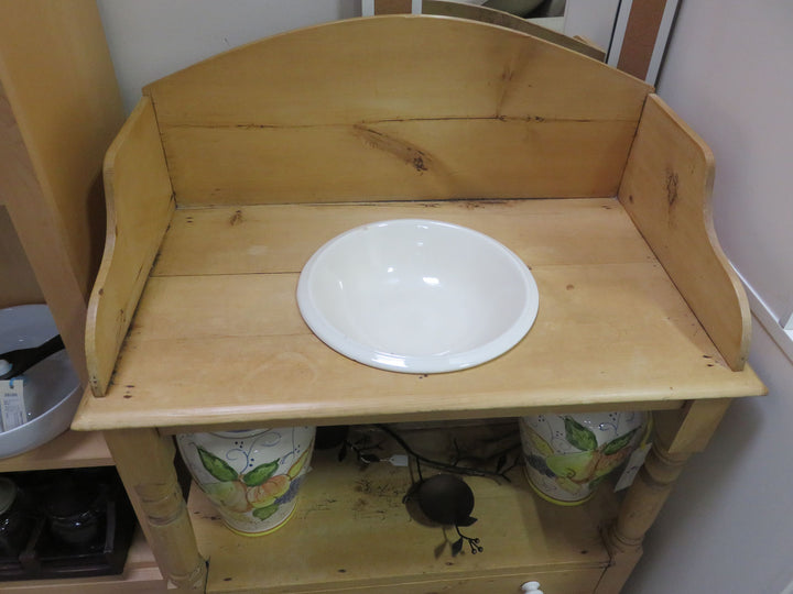 Wooden Dry Sink