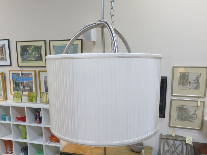 Brushed Metal Ceiling Fixture