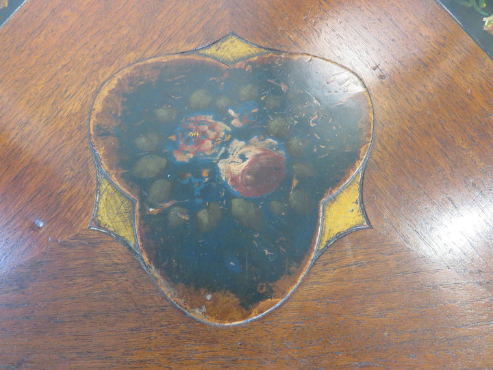 Antique Triangular Occasional Table