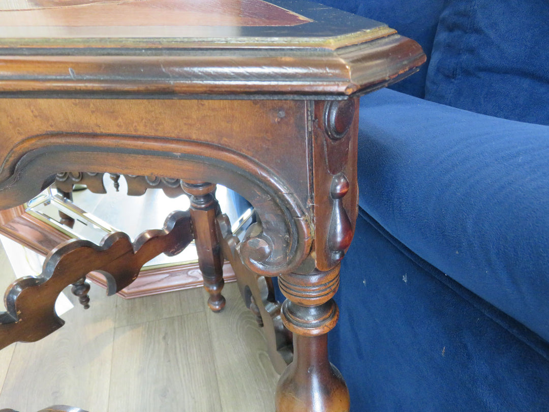 Antique Triangular Occasional Table