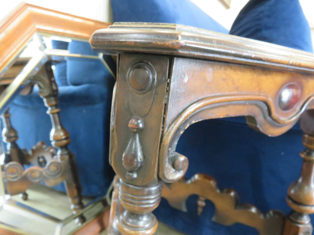 Antique Triangular Occasional Table