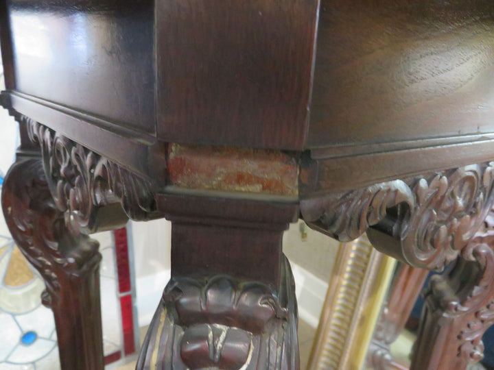 Antique Marble Topped Occasional Table