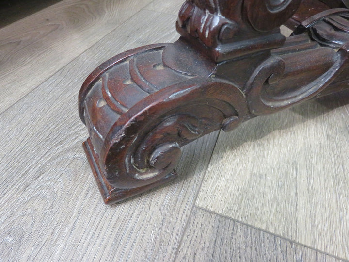Antique Marble Topped Occasional Table