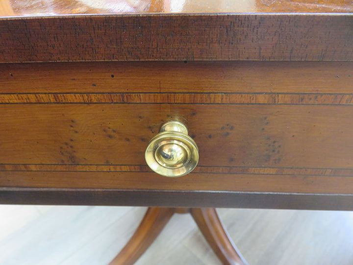 Vintage Henredon Octagonal Pedestal Table
