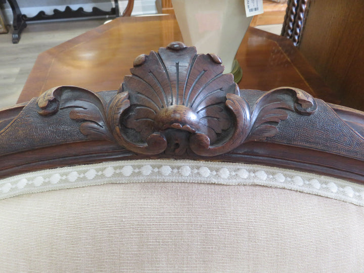 Beige Bergere Arm Chair