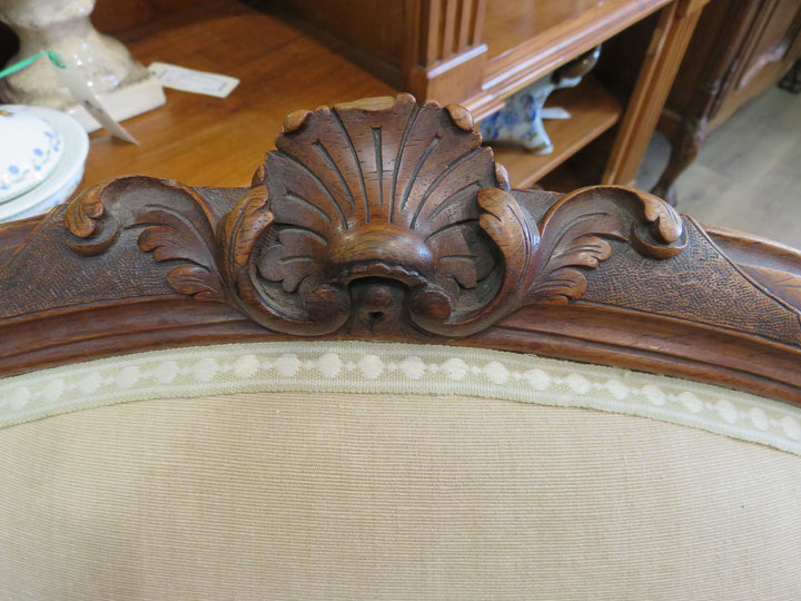 Beige Bergere Arm Chair