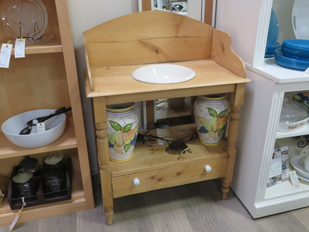 Wooden Dry Sink