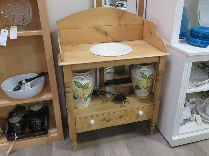 Wooden Dry Sink
