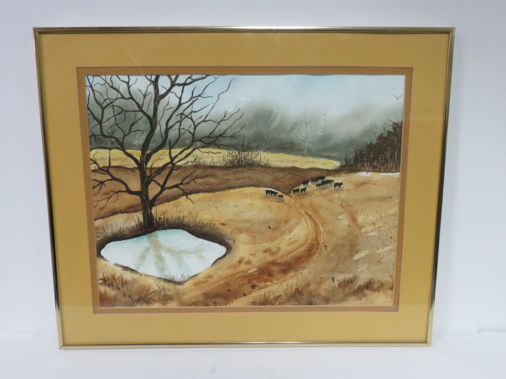 Watercolor Landscape Painting