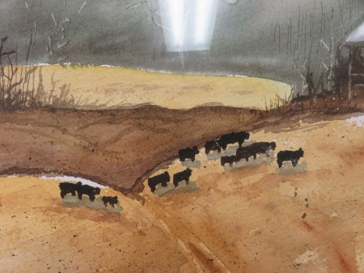 Watercolor Landscape Painting
