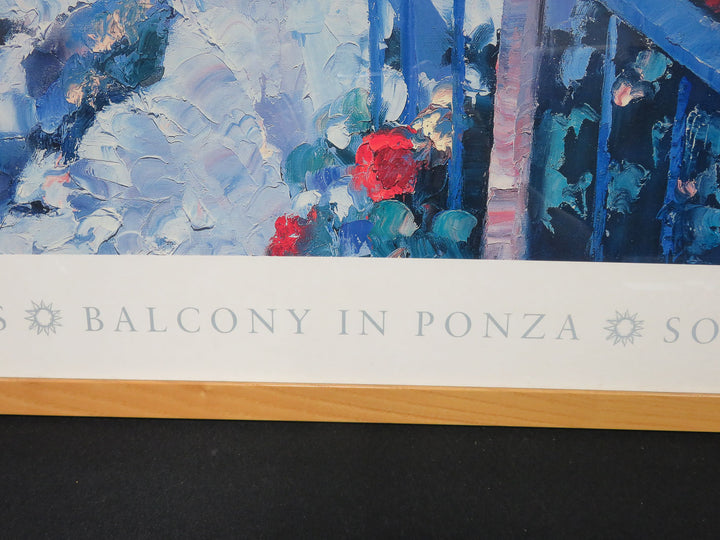 Balcony in Ponza Print