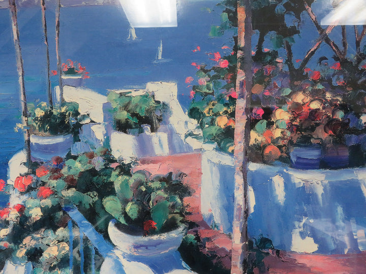 Balcony in Ponza Print