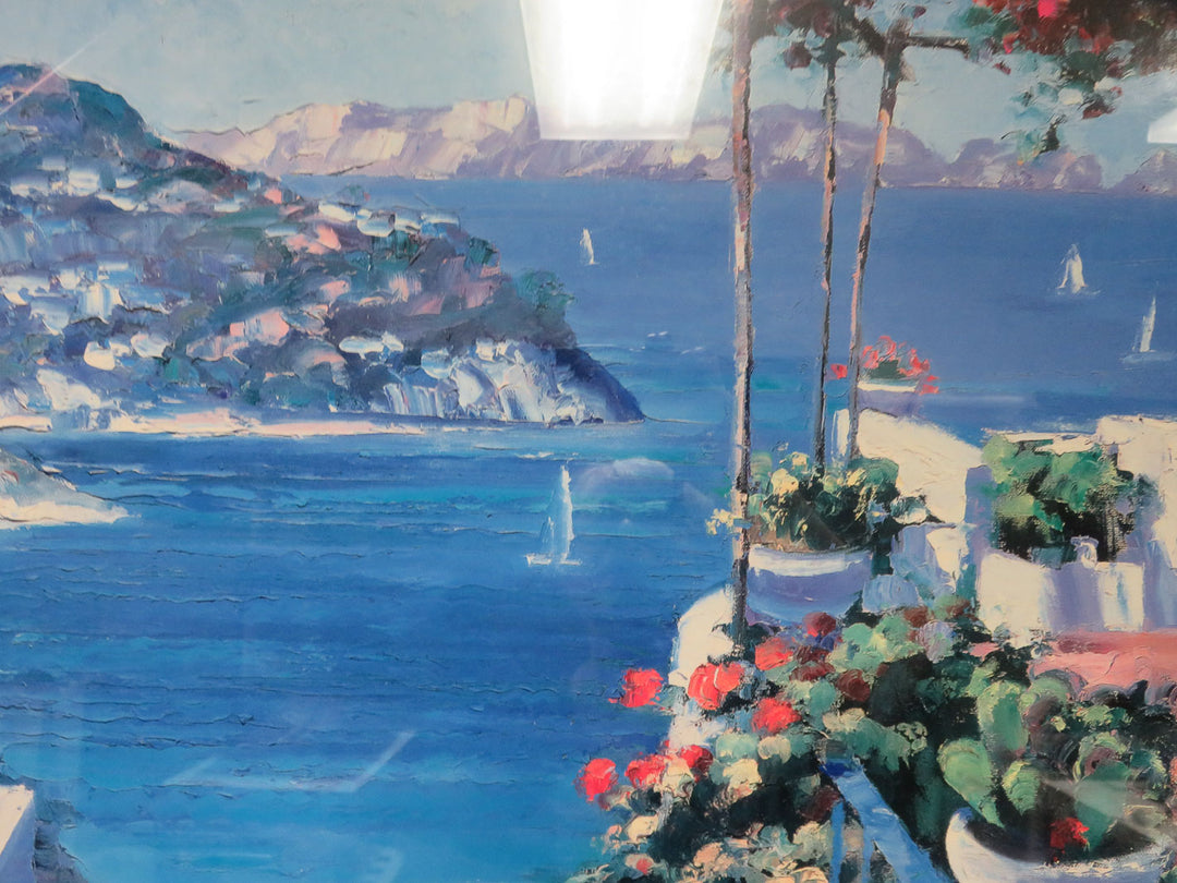 Balcony in Ponza Print