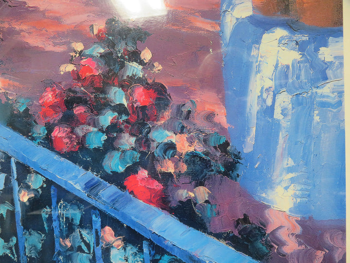 Balcony in Ponza Print