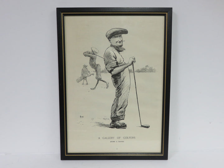 Edward Kemble Golfer Print