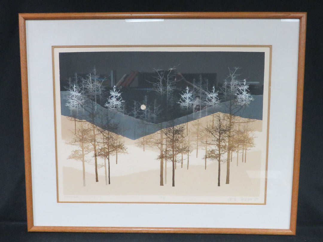Virgil Thrasher Silk Screen Serigraph