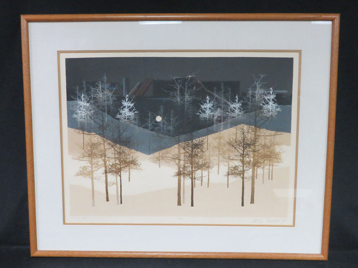 Virgil Thrasher Silk Screen Serigraph
