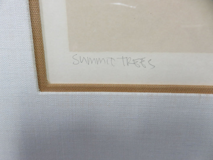 Virgil Thrasher Silk Screen Serigraph