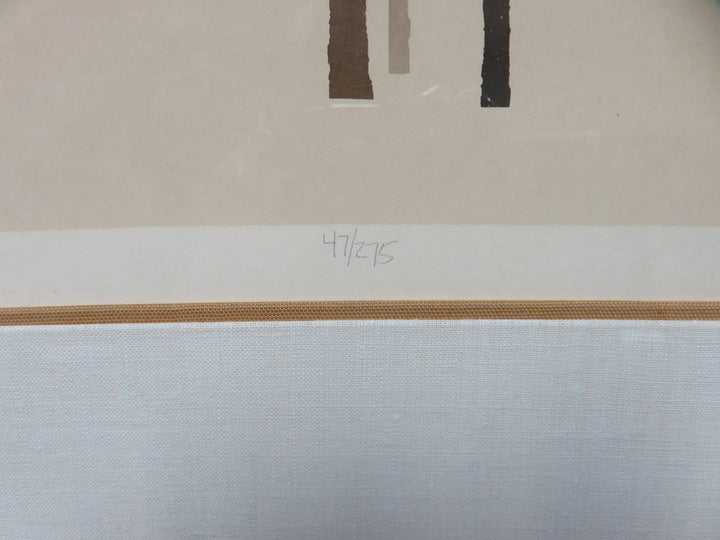 Virgil Thrasher Silk Screen Serigraph