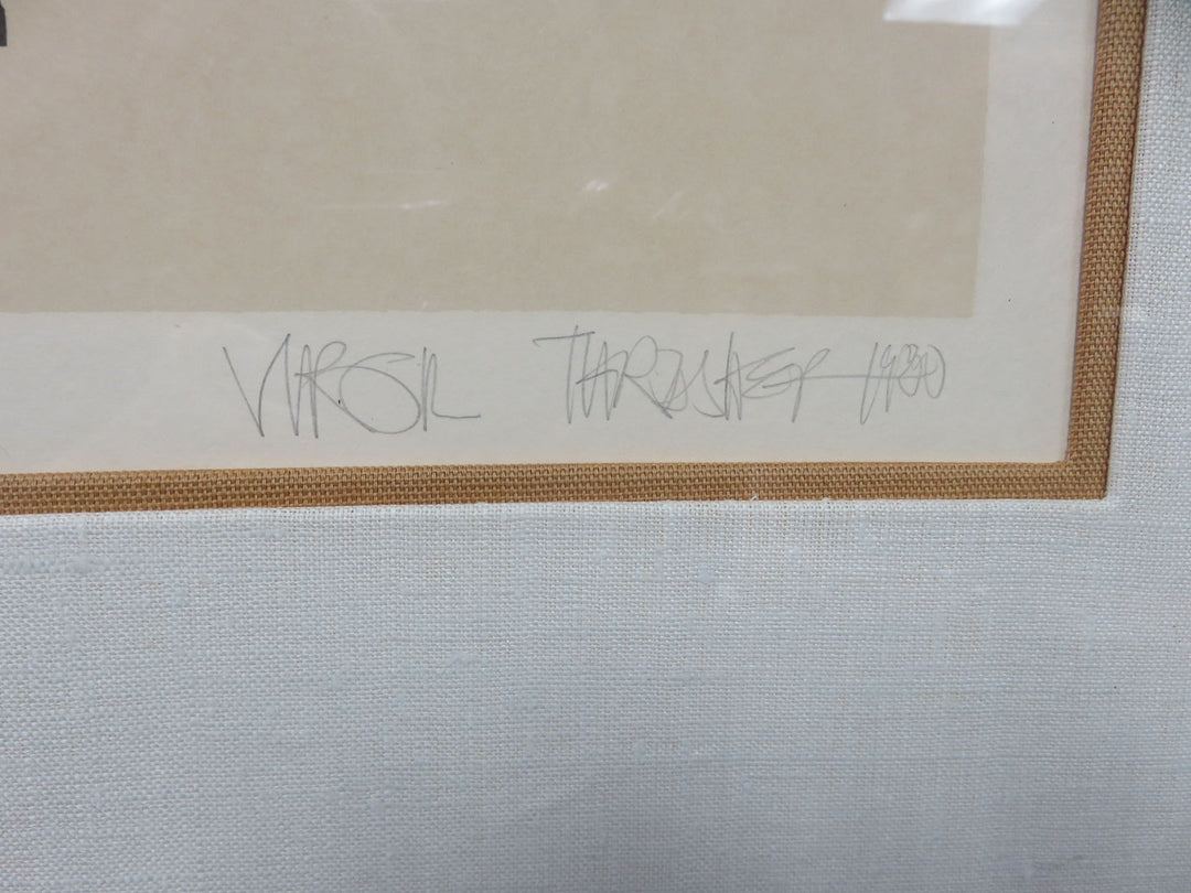 Virgil Thrasher Silk Screen Serigraph