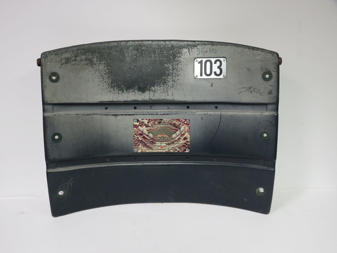 Wrigley Field Genuine Box Seat Back