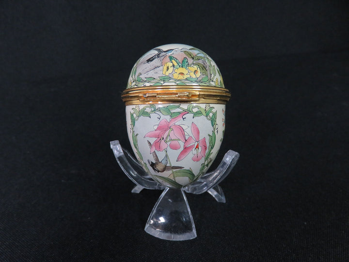 Halcyon Days Enamel Trinket Box