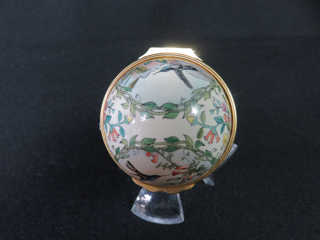 Halcyon Days Enamel Trinket Box