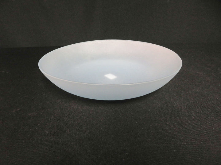 Frosted Shallow Bowl