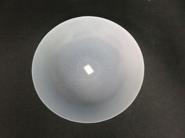 Frosted Shallow Bowl