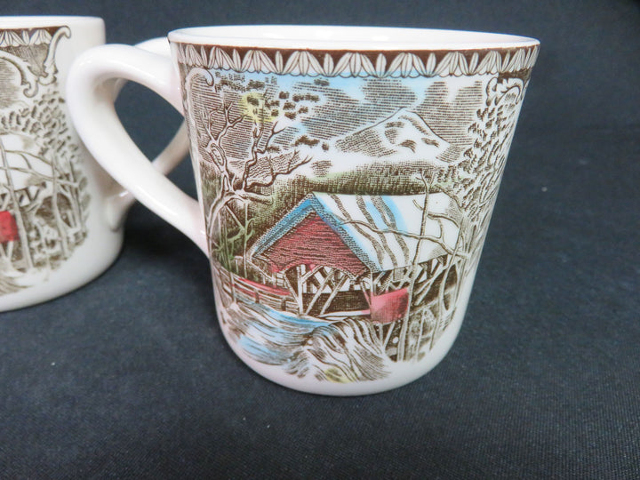 Johnson Bros. Friendly Village Mugs