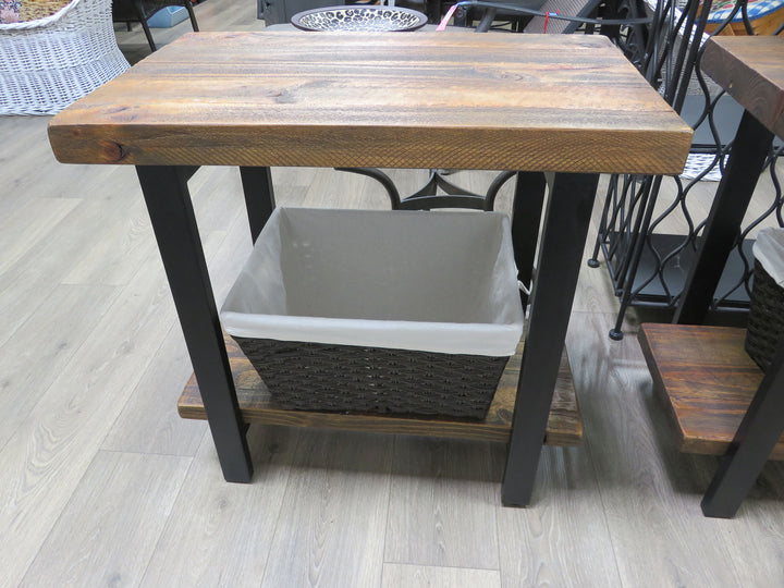 Rustic End Table