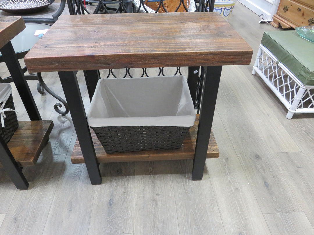 Rustic End Table
