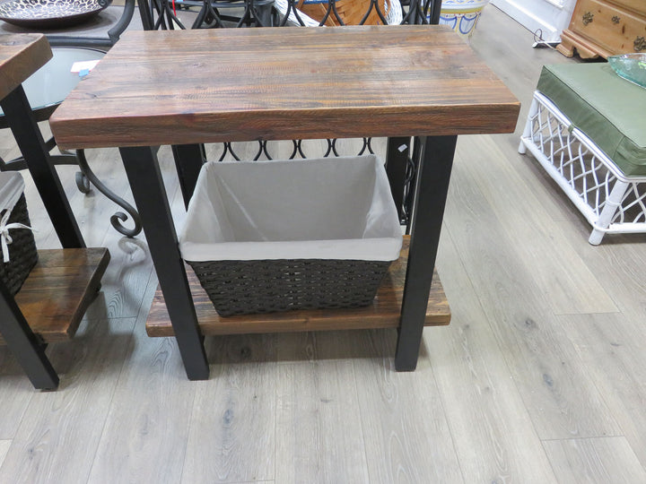 Rustic End Table