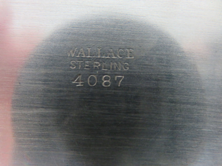 Wallace Sterling Silver Dish