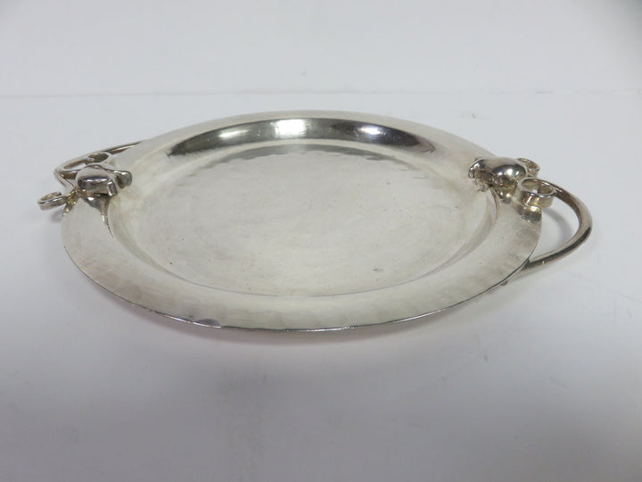 Silverplated Handled Tray