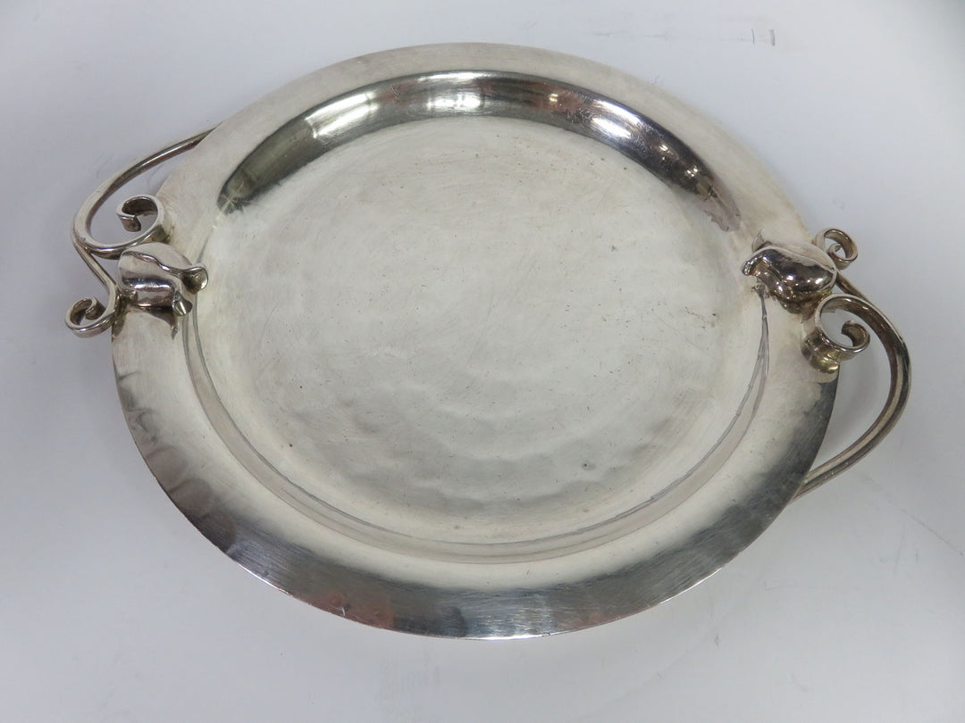 Silverplated Handled Tray