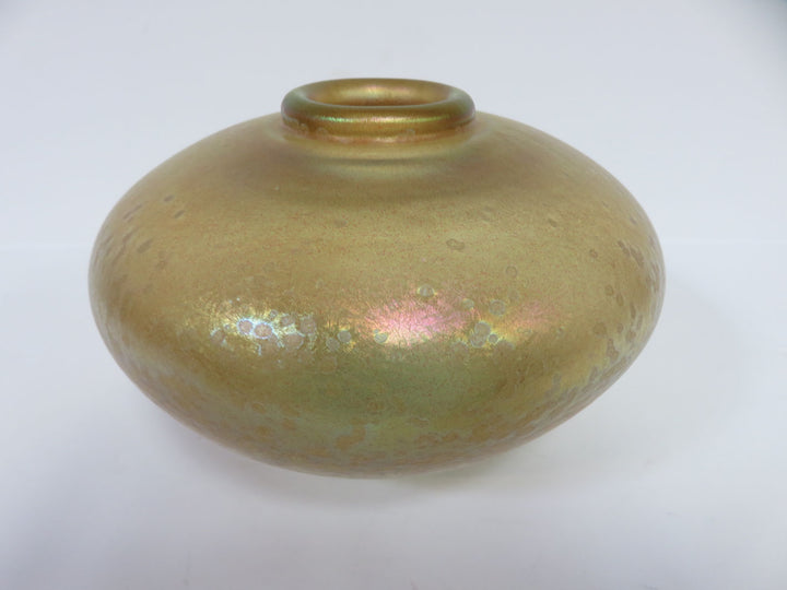 Gold Iridescent Vase