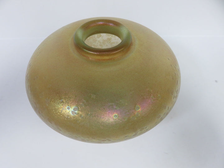 Gold Iridescent Vase