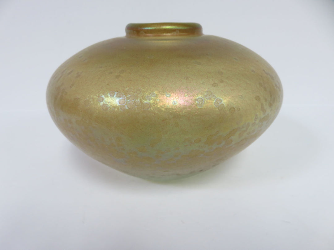 Gold Iridescent Vase