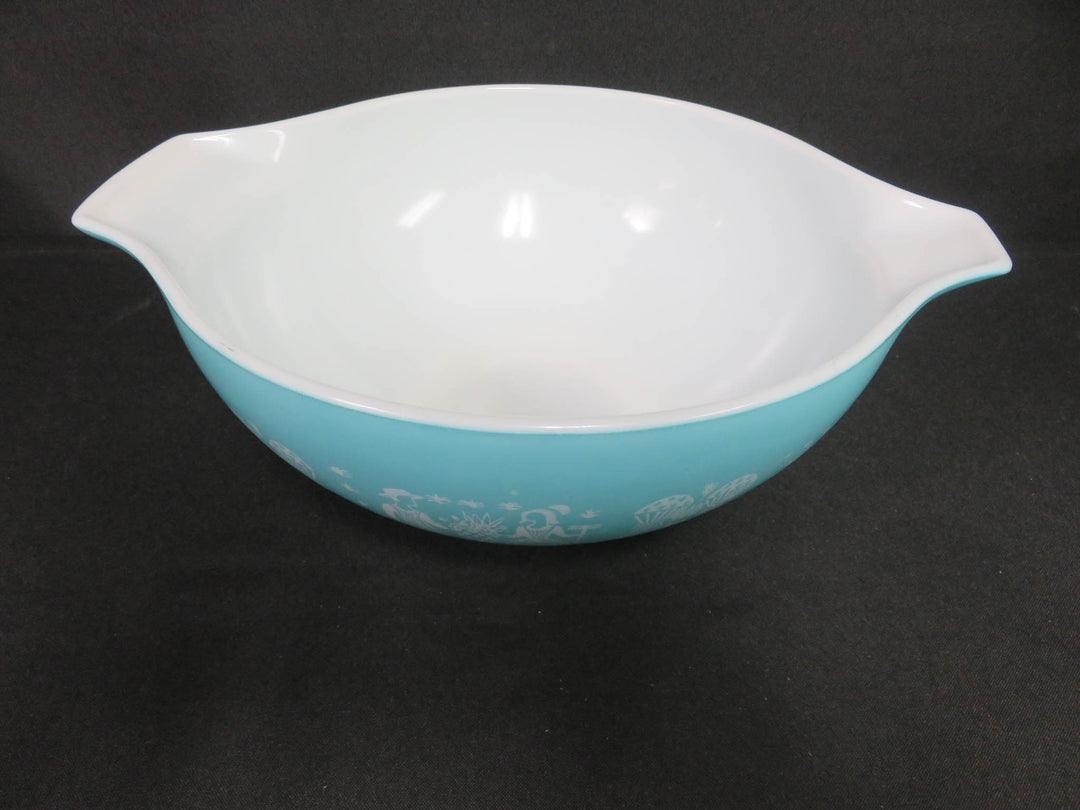 Turquoise PYREX Bowl