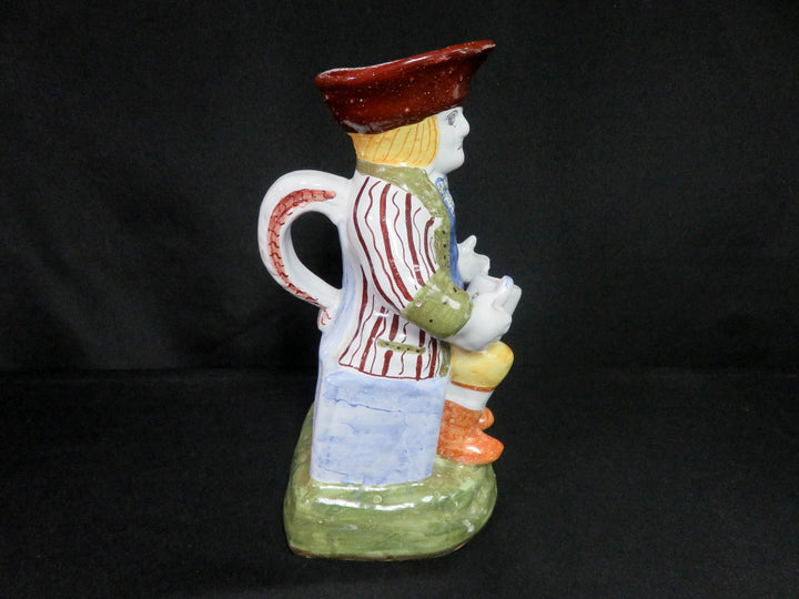 Majolica Toby Jug