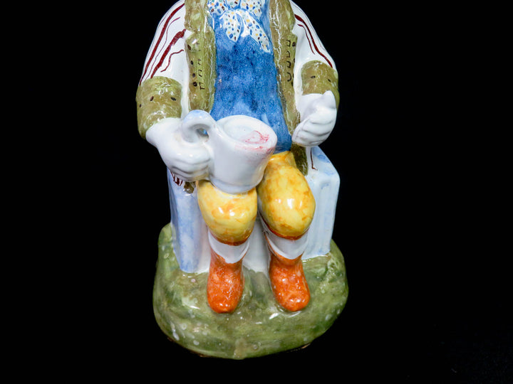 Majolica Toby Jug