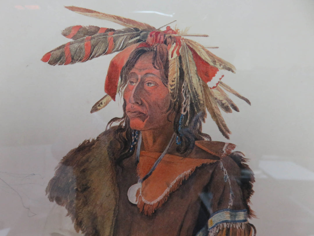 Print of "A Sioux Warrior"