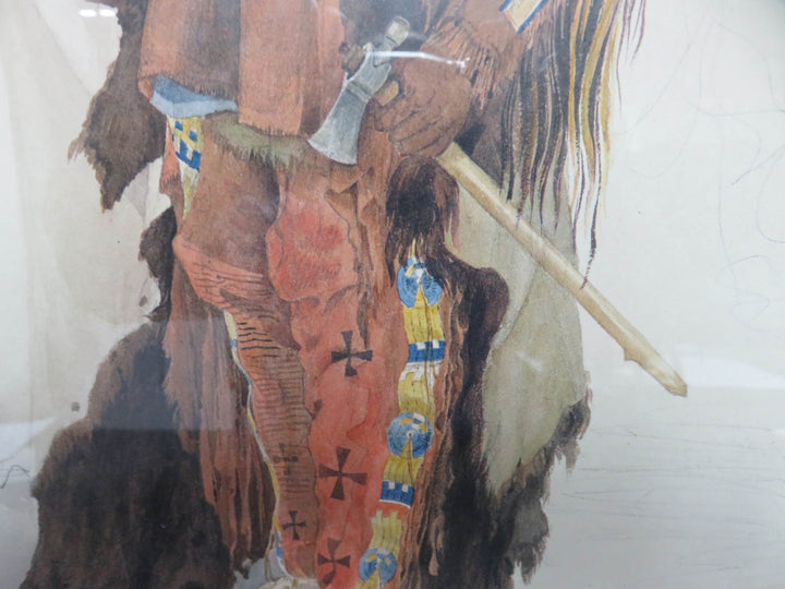 Print of "A Sioux Warrior"