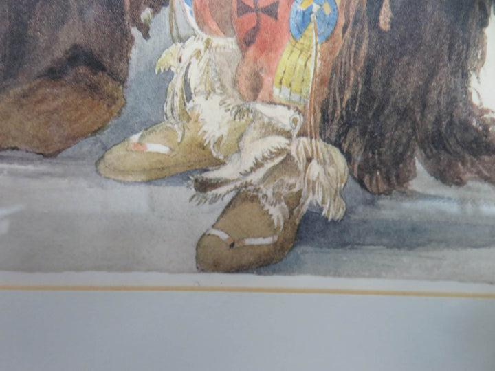 Print of "A Sioux Warrior"