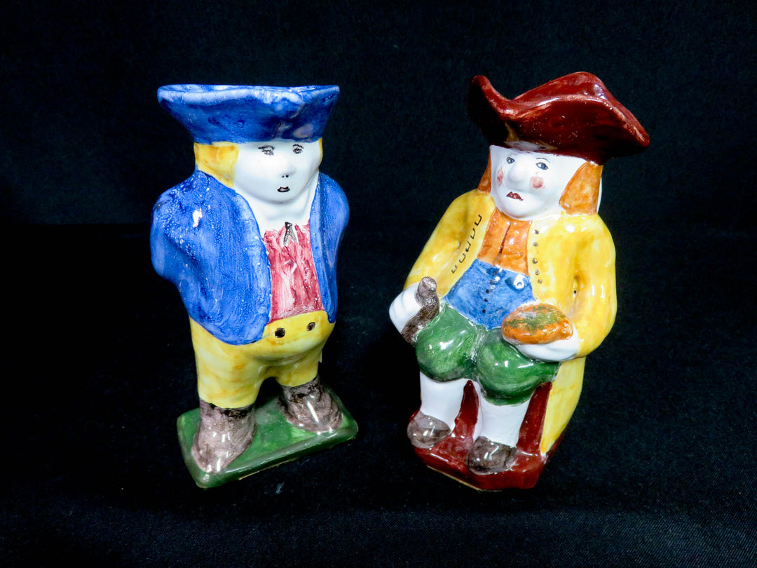 Majolica Toby Jugs