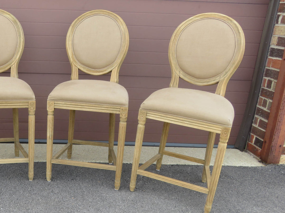 Two Restoration Hardware Counter Stools