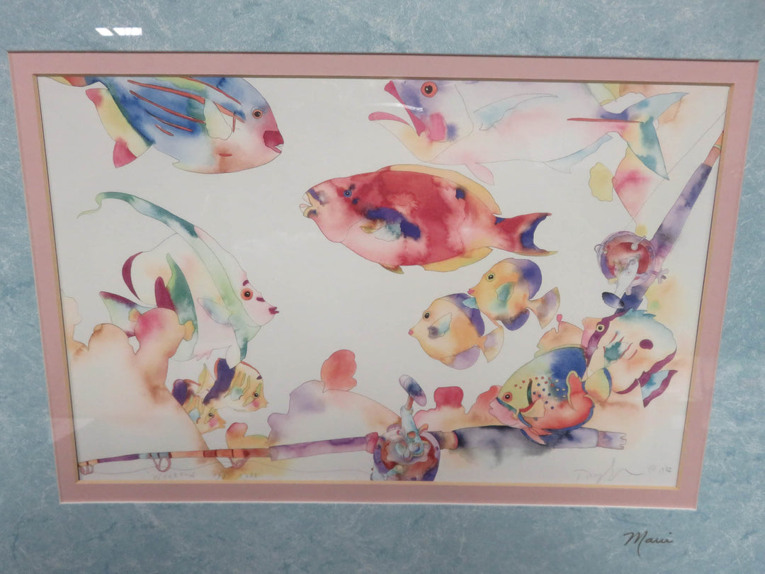 Colorful Fish Print