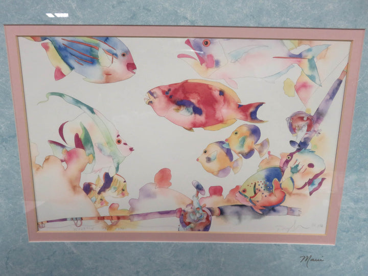 Colorful Fish Print