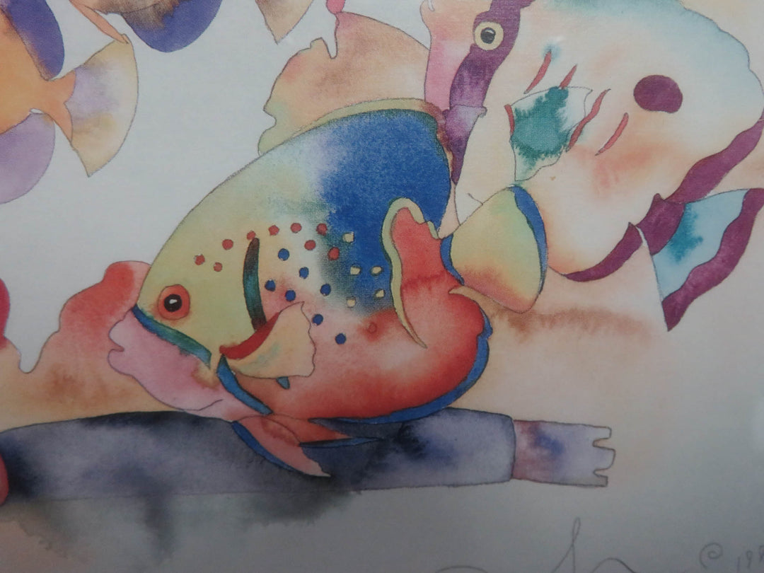 Colorful Fish Print